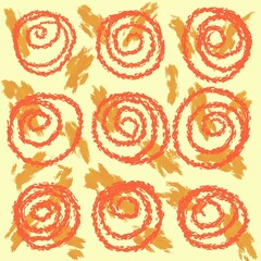 seamless pattern with flowers
