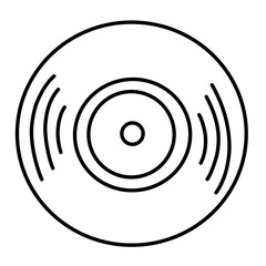 Music Related Vector Line 