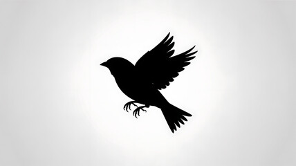 Fototapeta premium eagle silhouette vector