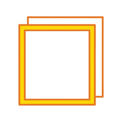 Ultra Thin Border Blank Frames in Minimal Vector Style