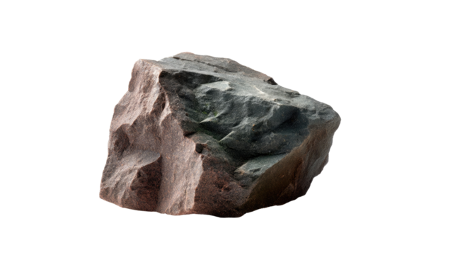 Rough Stone's Natural Texture: A detailed photograph unveils the unique features of a rough stone, with its uneven surface, showcasing the essence of geological formation. 