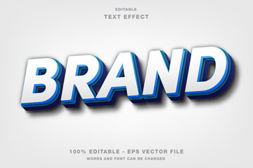 Brand Editable Text Effect Template Style