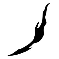 flame vector tribal design