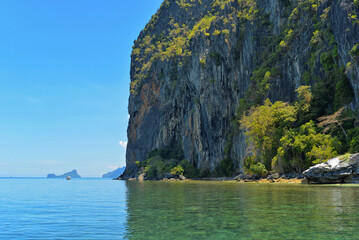 Obraz premium Picturesque rocks in El Nido, Palawan island, Philippines