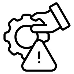 Risk Management Icon