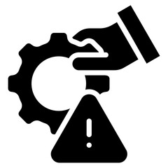 Risk Management Icon