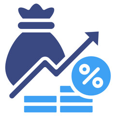 Economic Inflation Icon