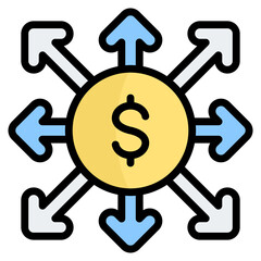 Currency Fluctuation Icon