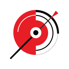 Circular Loading Gauge with Spinning Needle
