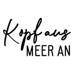 Kopf Aus Meer An