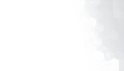 Abstract white geometric shapes on bright.