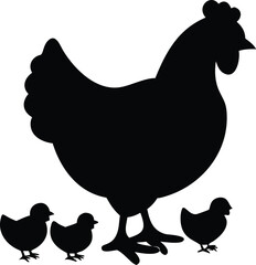 hen-icon-silhouette-with-chicks.eps