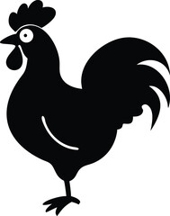 rooster-icon-silhouette-crowing.eps