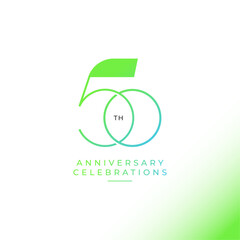 50 years anniversary celebrations logo concept