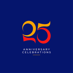 50 years anniversary celebrations logo concept