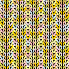 Knitted background pattern wallpaper knitting decorative print handmade textile knitting handiwork	