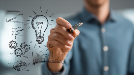 Strategic startup planning includes goal setting, operational analysis, and adopting new technologies to drive innovation