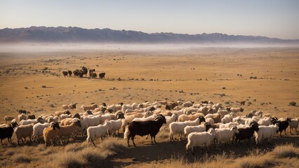 flock of sheep