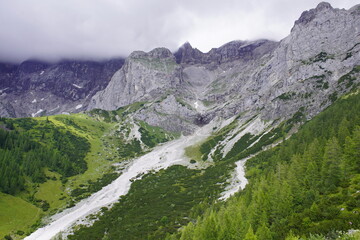 The Dachstein Mountains Also Known