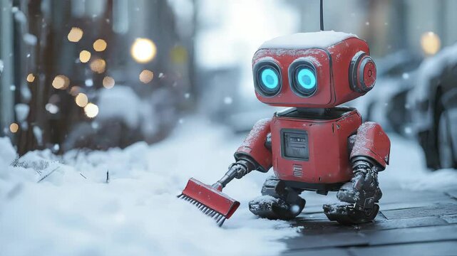 snow removal machine