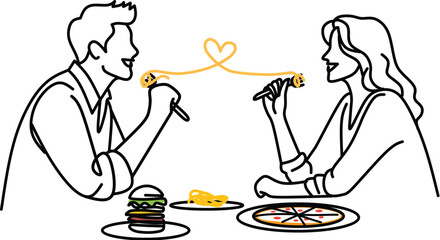 Adobe Illustrator Artwork, This design is inspired by the warmth of gathering together to eat with good friends. This logo is perfect for you, especially for businesses related to culinary food.