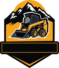 This design, inspired by heavy construction equipment, this logo is perfect for you, especially businesses related to construction.