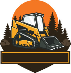 This design, inspired by heavy construction equipment, this logo is perfect for you, especially businesses related to construction.