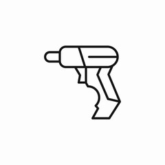 silicone weapon icon sign vector