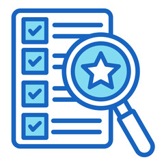 Evaluation Checklist  Icon Element For Design