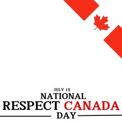 national respect canada day 