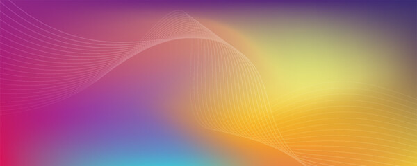 Abstract blurred gradient mesh background in bright Colorful smooth. Easy editable soft colored vector illustration, Suitable For Wallpaper, Banner, Background, Card, Book Illustration, landing page