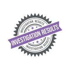 Investigation Results Letter Rubber Stamp Template