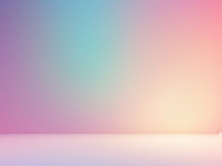 3D Pink Gradient Abstract Background Design with Wave Shapes and Text Layout for AI Graphics