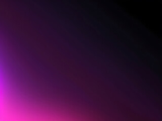 Neon Purple Futuristic Mountain Landscape with Dark Sky and Glowing Horizon Light Effect ai