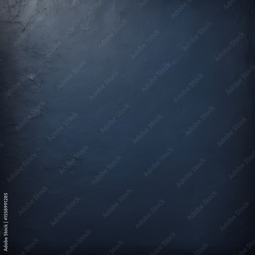 Poster dark blue abstract texture with rough brush strokes and deep matte background effect ai