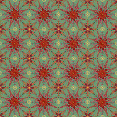 Abstract summer seamless pattern. Digital  painting,  crayons   texture. Paper texture