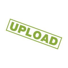 Upload Letter Rubber Stamp Template