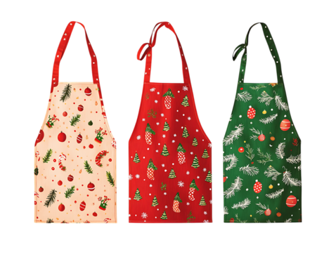 Christmas Apron on Transparent png  - Powered by Adobe