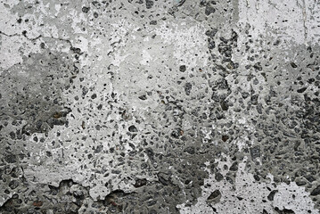 Abstract industrial grunge background. Worn out time-damaged concrete surface.