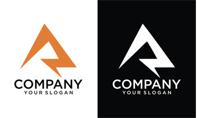 Creative R Letter Logo Design - vector for construction, home, real estate, property, building. creative Monogram. Premium Business home logo icon.