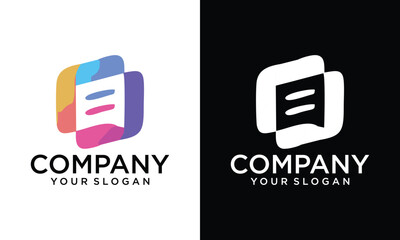Creative Paper Book Data Document Business Company Vector Logo Design