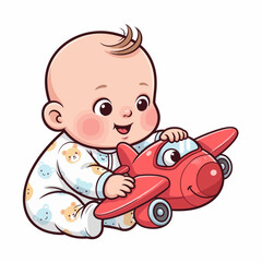 cute baby icon very cool design