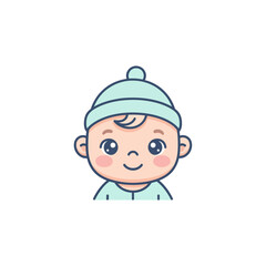 cute baby icon very cool design