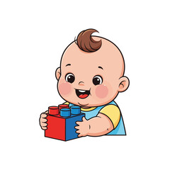 cute baby icon very cool design