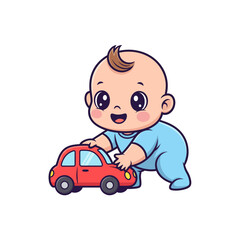 cute baby icon very cool design