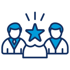 Personality Blue Icon