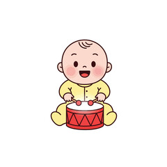 cute baby icon very cool design