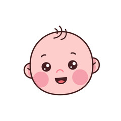 cute baby icon very cool design