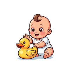 cute baby icon very cool design