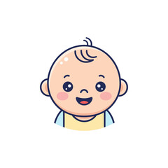 cute baby icon very cool design